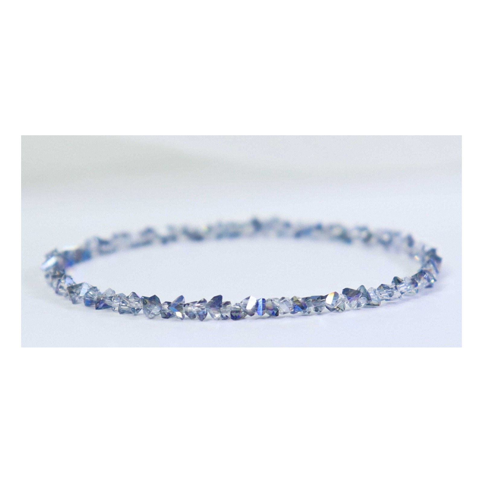 Deep Sea Blue Crystal Bracelet