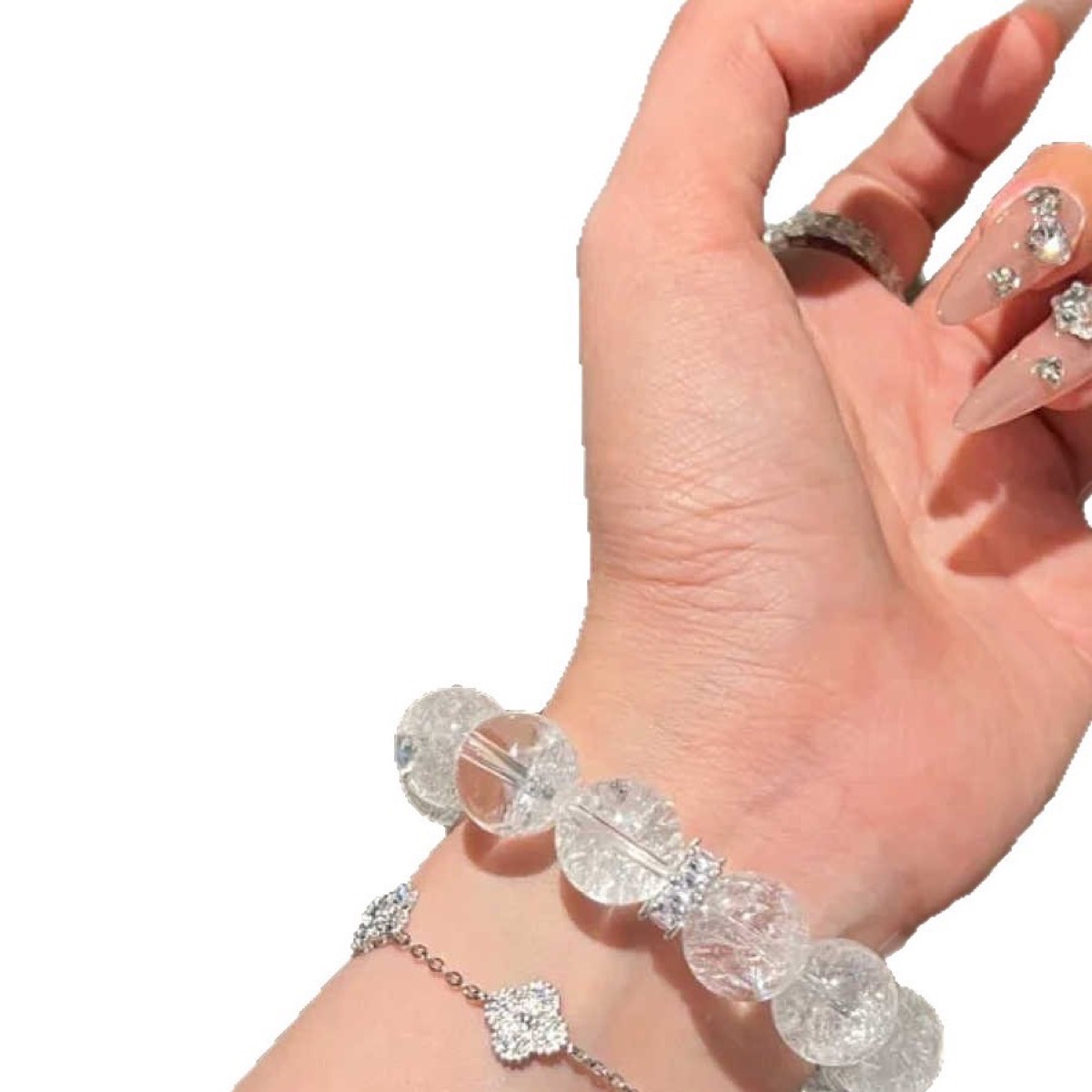 Snowlight Ice Crystal Bracelet wrist styling thumbnail