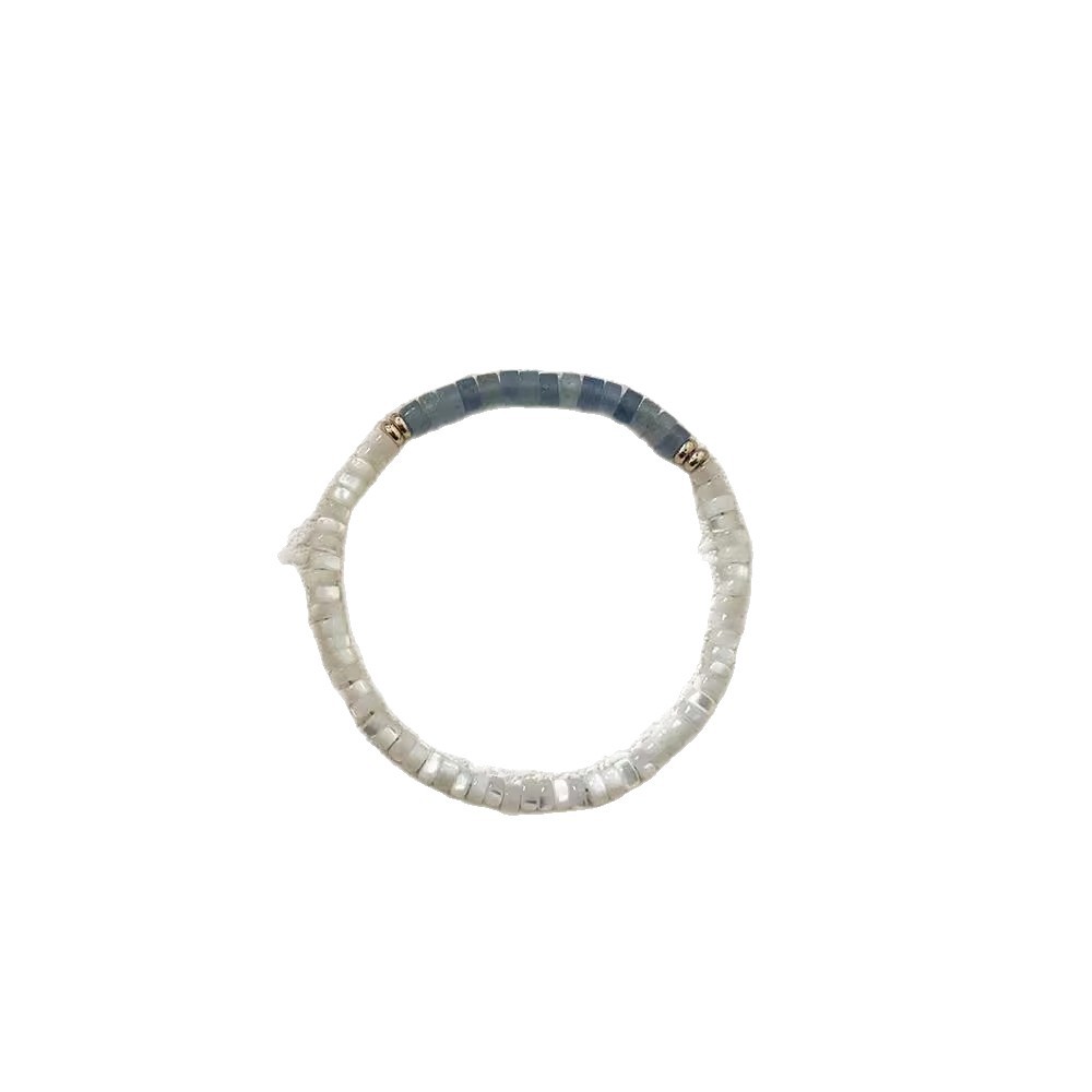 Seabreeze Shell Stone Bracelet wrist styling thumbnail