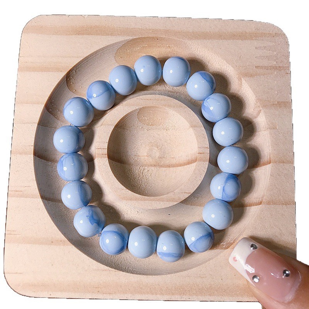 Sky Blue Crystal Bracelet
